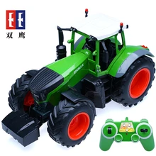 Electric font b Rc b font Plastic Trucks Toys 6 Channel 2 4g 1 16 Farm