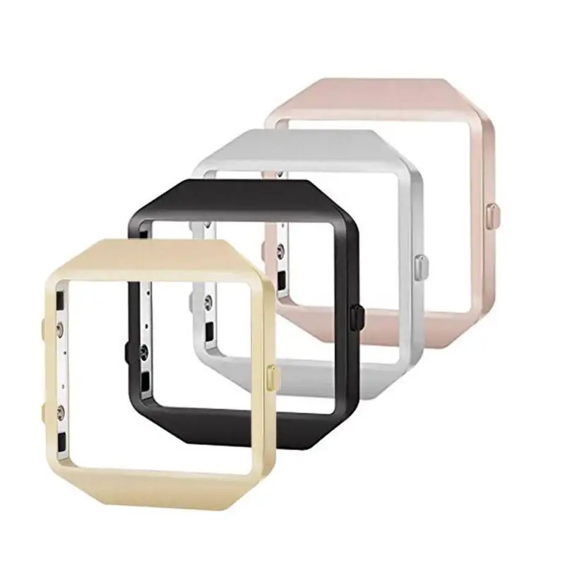 

Colorful Metal Frame For Fitbit Blaze Smart Watch Replacement Stainless Steel Frame Housing Case Accessory For Fitbit Blaze