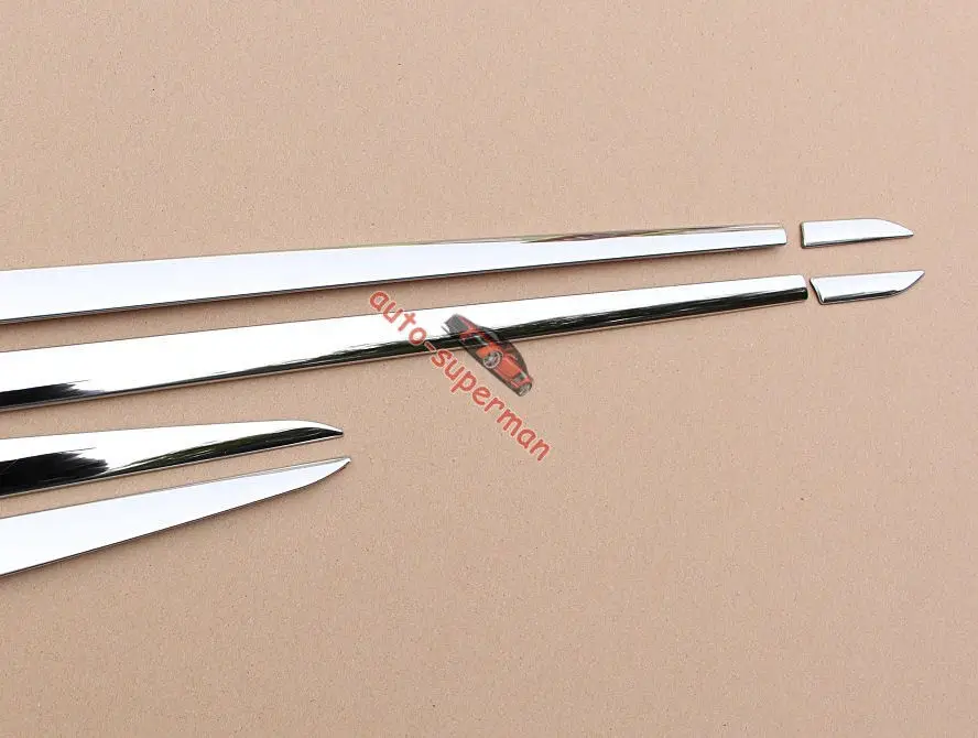 6 шт. S/Сталь корпус боковой двери литье Накладка Chrome для LEXUS RX350 450 2016|side molding|trim