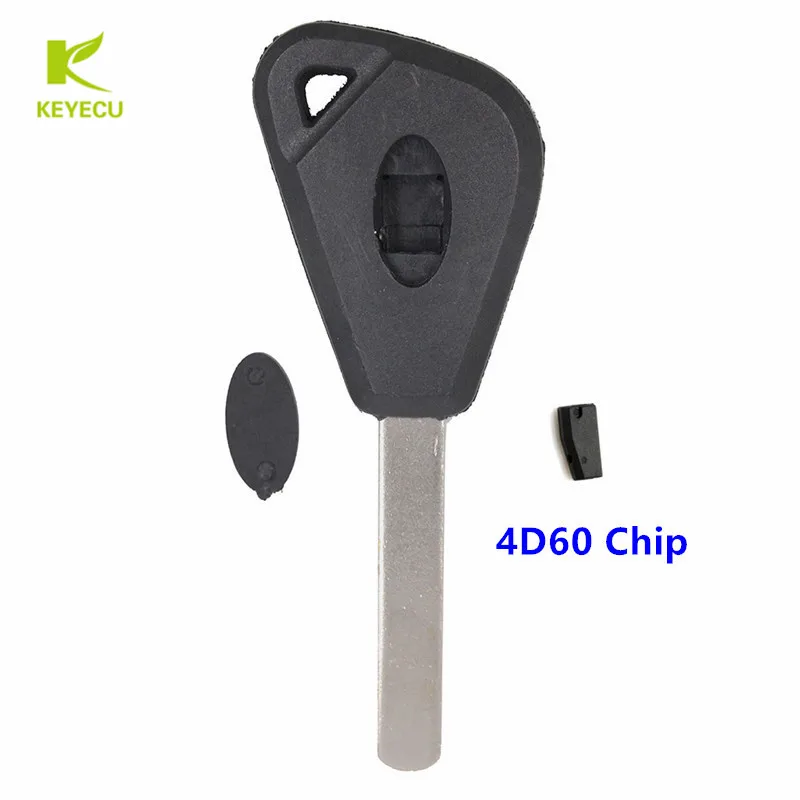 

KEYECU New Uncut Transponder Ignition Chip 4D60 Car Key for Subaru Impreza 2011-2013,Legacy/Outback 2011-2014,2011-2013 Forester