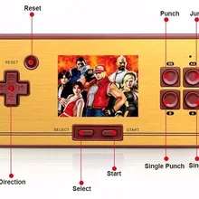 Ручной игровой консоли для Nes 8 Bit игры для игр Nes 2,6 дюймов красочные Дисплей 600 игр Выход к ТВ аккумуляторная