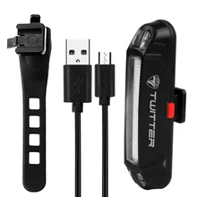 USB перезаряжаемая велосипедная задняя велосипедная фара светодиодный фонарь Водонепроницаемый MTB дорожный велосипед задний фонарь для велосипеда