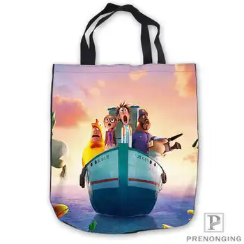 

Custom Canvas Cloudy-With-A-Chance-Of-ToteBags Hand Bags Shopping Bag Casual Beach HandBags Foldable 180713-05-27