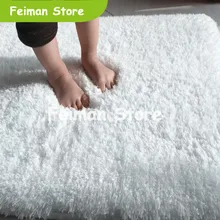 Однотонный ковер пушистый мягкий коврик для детей, ковры для детских площадок Противоскользящий розовый, белый спальня, гостиная ковры дверные коврики