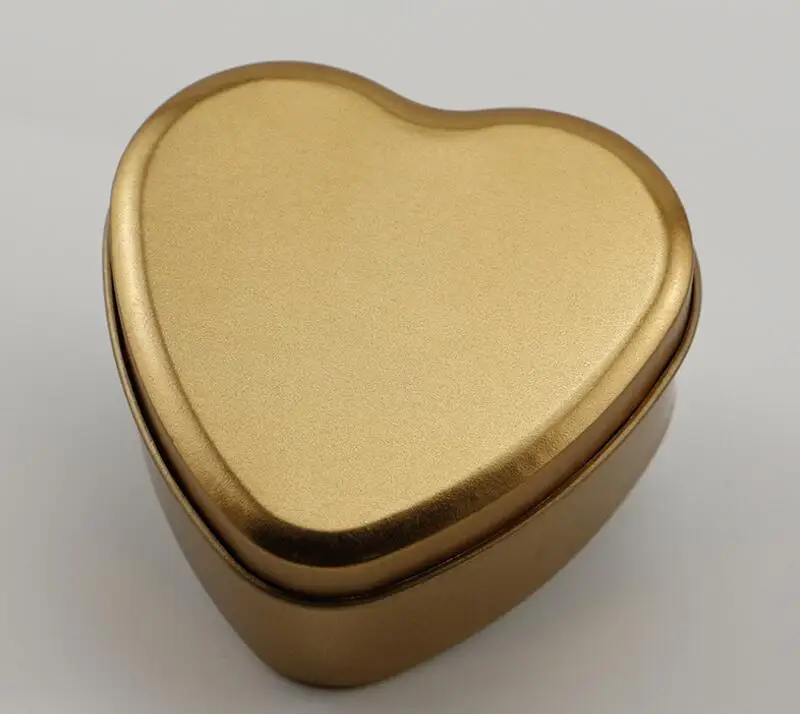10 шт./лот Высококачественная жестяная подарочная упаковка для конфет коробка круглая в форме сердца квадратная металлическая коробка свадебные принадлежности
