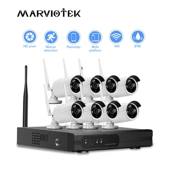 

camera surveillance system wifi camera sets 8CH ip camera wifi nvr kits CCTV Camera System Video Surveillance Systems DVR Onvif