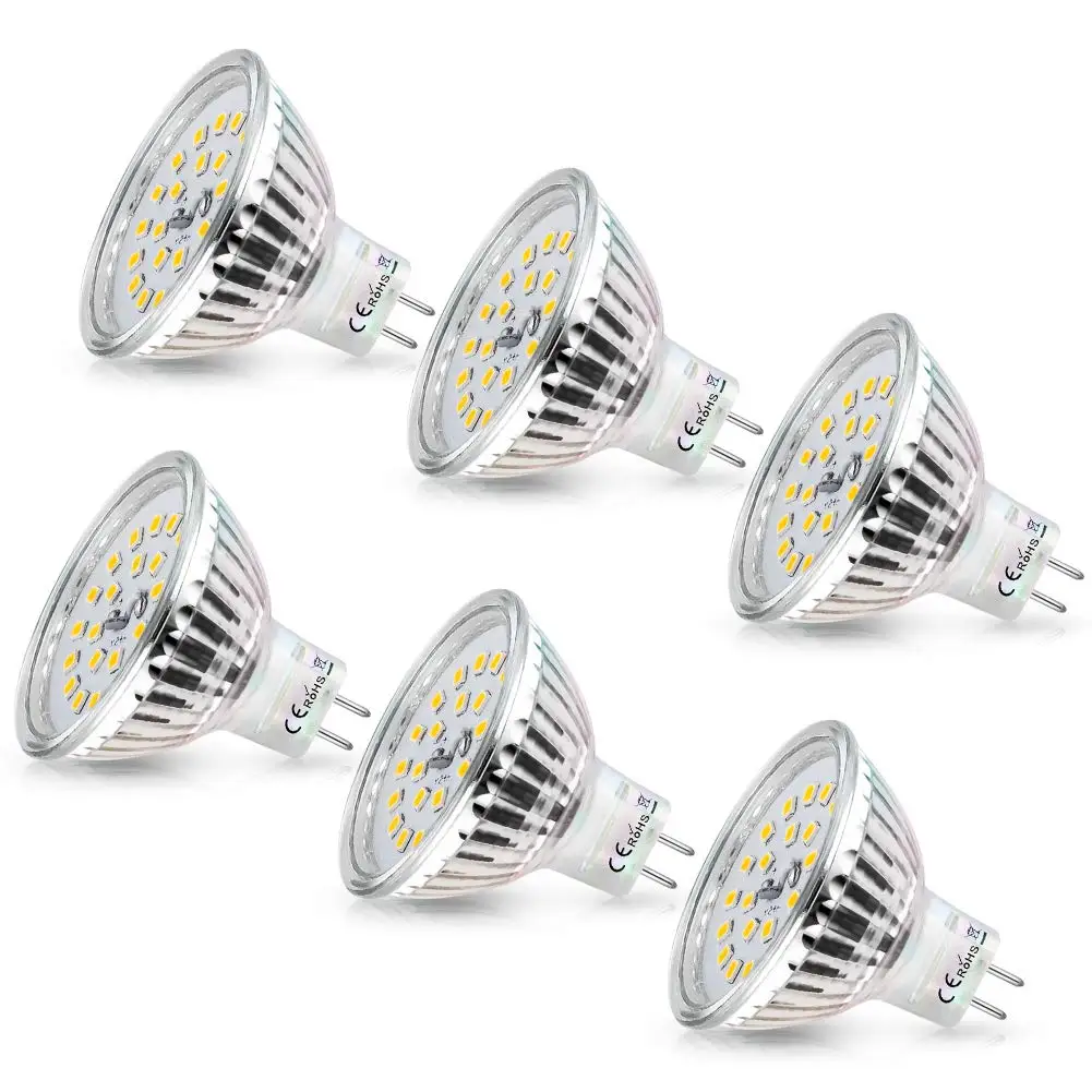 MR16 G5.3 GX5.3 48-3528 SMD LED 3W Bulb Light Warm White/White AC110V/220V #B 