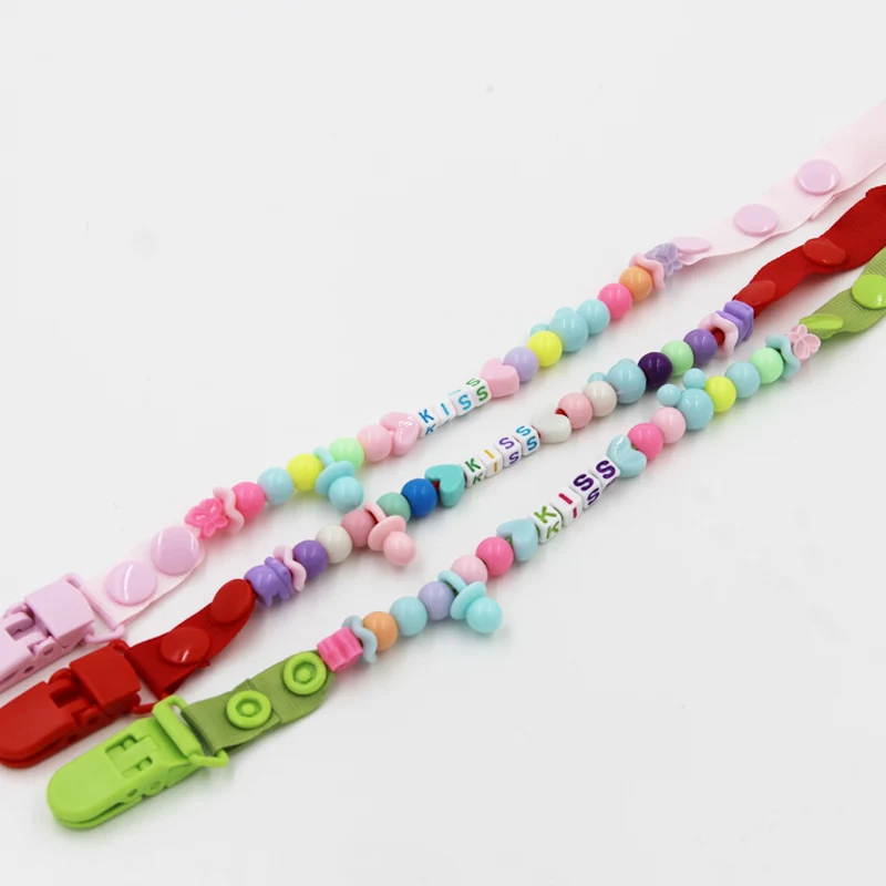 New Baby Pacifier Clip Chain New Baby Boys Girls Pacifier Clips Newborn