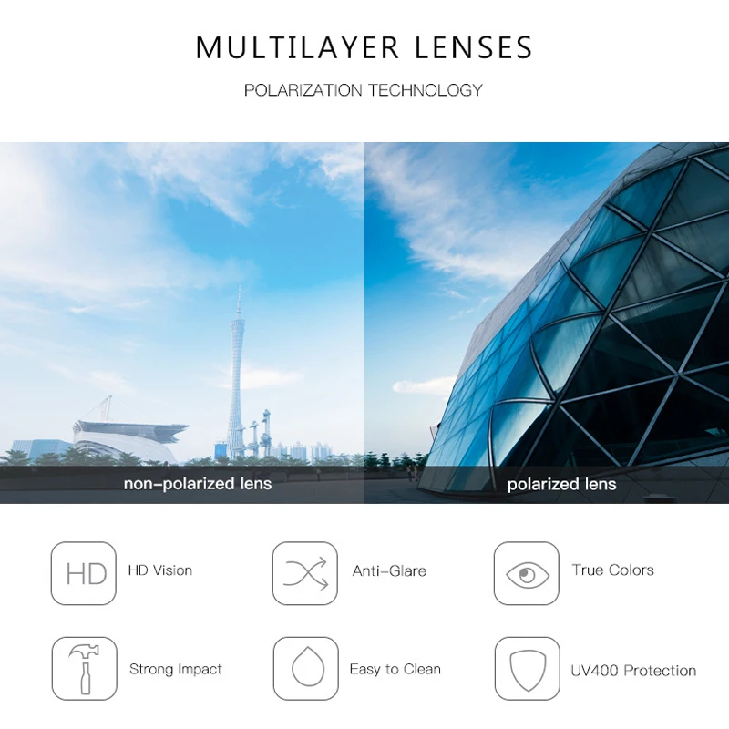 KEITHION Fashion Sunglasses Men Polarized UV400 Driving Outdoor Sunglass Sun Glasses Brand Designer With Original Box