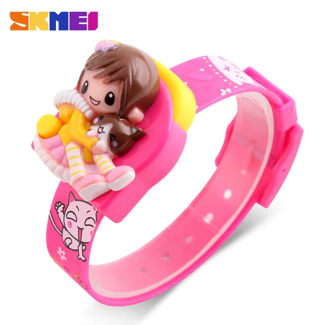 SKMEI New Fashion Children Cartoon Watches Creative Students Watch Girls Kids Di SKMEI New Fashion Children Cartoon Watches Creative Students Watch Girls Kids Di