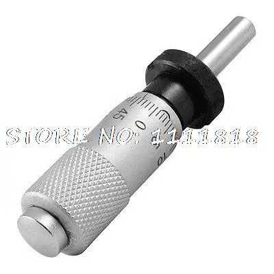 

0.01mm Accuracy 0-25mm Thread Pointed Micrometer Head Silver Tone