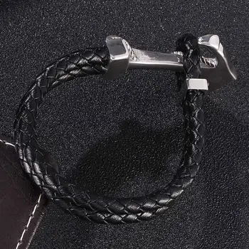 Bracelet Ancre Marine Argent