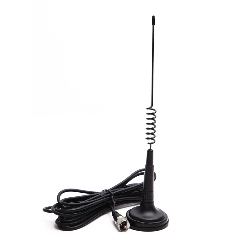 

Wireless CB Magnetic Antenna 26-28MHz Center 27MHz Base-Load Small Mount CB Radio Antenna Coaxial Cable RG-58U 4M PL-259 Plug