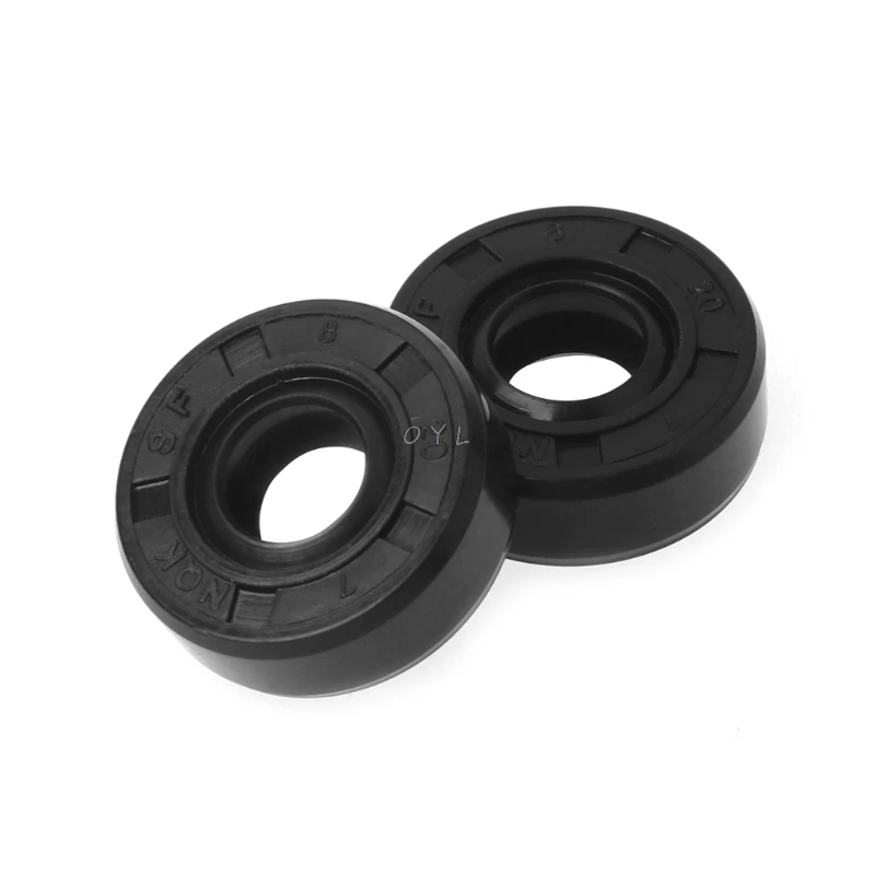 Bread Machine Accessories 8x20x7mm Wearable Breadmaker Sorbet Machine Blender Repair Parts Oil Seal Ring Ring Home Applicance Kitchen Helper 2pcs/set