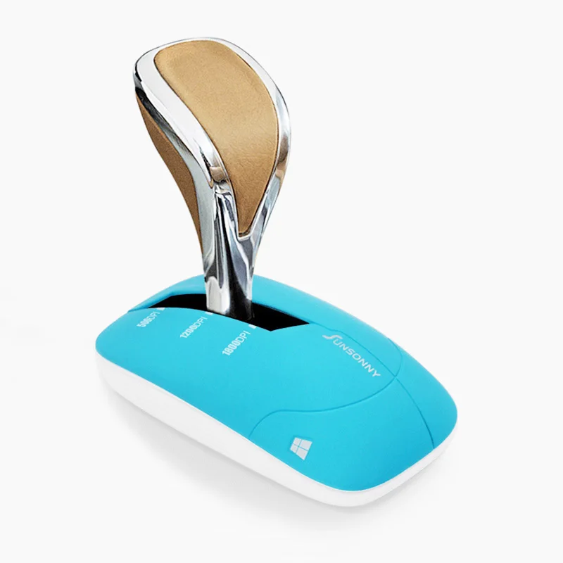 

New Brand Sunsonny SR - 7300 Computer 2.4G Wireless Mouse Notebook Mouse Mini Save Power USB Mouse 4D Key 3 Gears 500/1200/1800