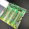 4 Pcs/Set 100C high carbon fishing hook fishing feeder Bomb Proof Hanging Explosion Hook Fish Bait Plastic box packing combinati ► Photo 2/6