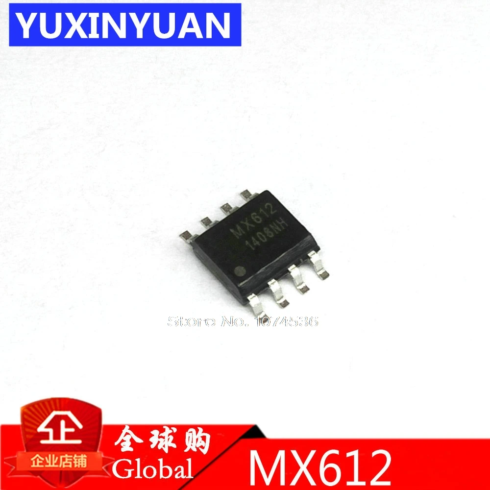 

YUXINYUAN 1pcs MX612 SOP-8 sustained current 1200 ma, the peak current of 2.5 A brushless dc motor drive IC is 100% good