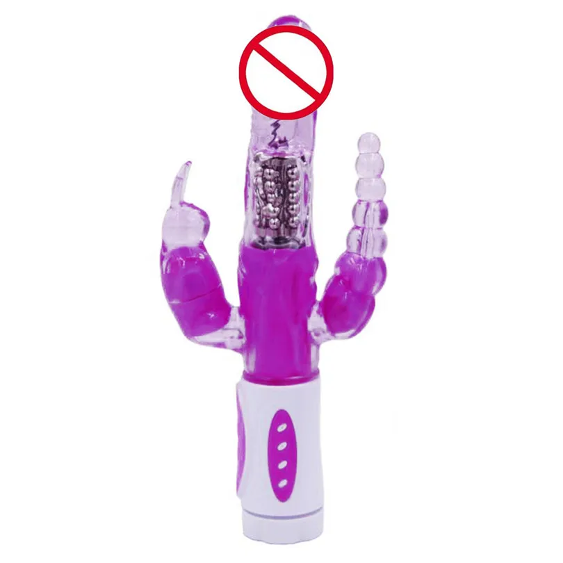 Personal Massager Rabbit Vibrator Adult Sex Toy Thrusting Rabbit Vibrator Dildo G-spot Multispeed Massager Female  (4)