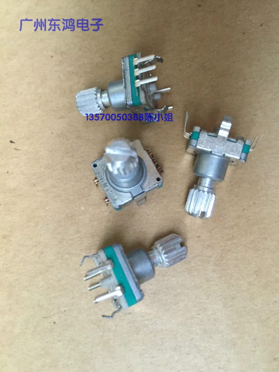 1pcs ALPS Alps type EC11 encoder with switch 30, positioning number 15