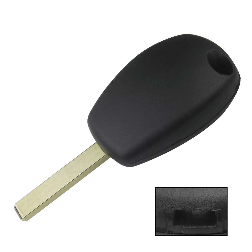 OkeyTech Сменный Чехол для автомобильного ключа, чехол для Renault Logan, пустая оболочка ключа без кнопки с NE73/VA6/VAC102