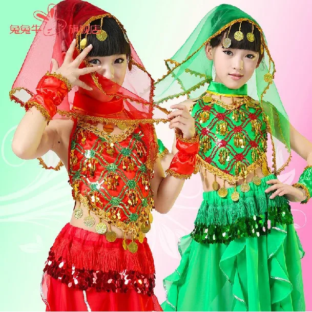DB23588 kids belly dance costumes-2