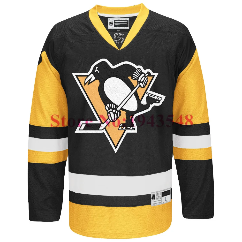 Men's Pittsburgh Penguins #68 Jaromir Jagr Jersey Black Vintage