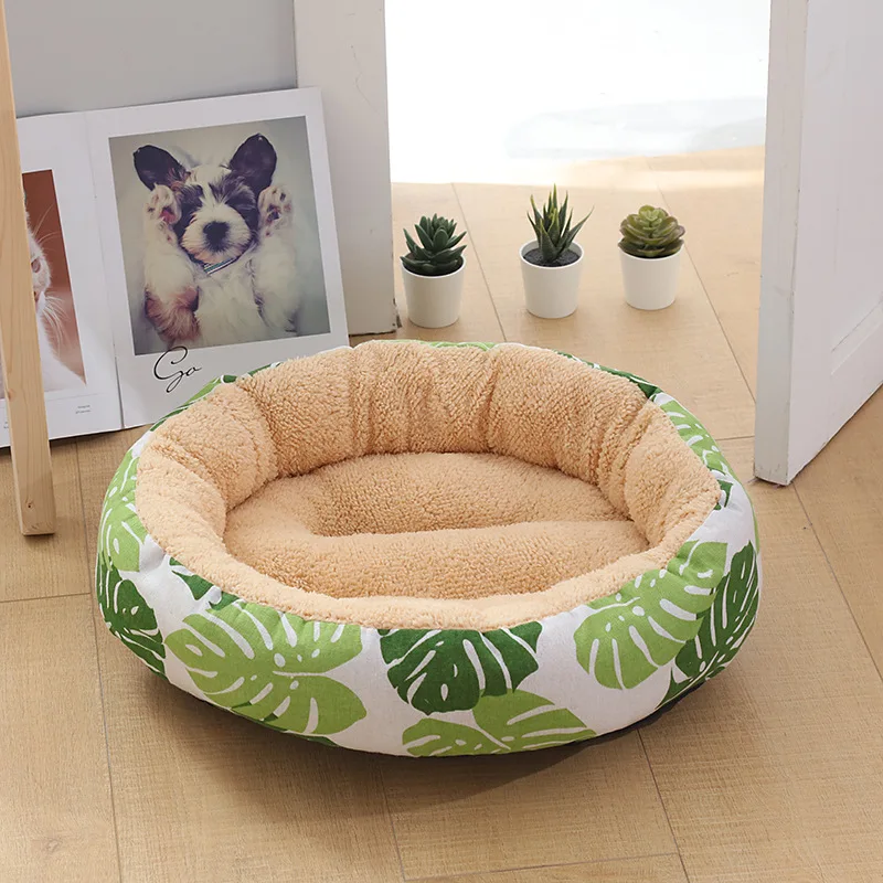 

Soft Corduroy Pet Mat Dog Bed for Small Dog Puppy 40 Styles Non-Slip Spring Warm Pet Bed Indoor Washable For Small Medium Dog