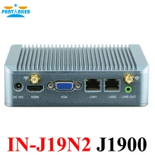 2017 Четырехъядерный Процессор Мини Планшетный Компьютер J1900 Dual Lan с поддержка Wake on LAN PXE Сторожевой 3 Г GPIO функция
