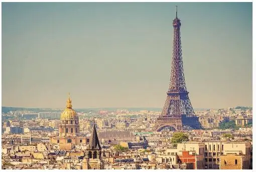 

Paris City Eiffel Tower City view Scenery Art Wall Decor Silk Print Poster