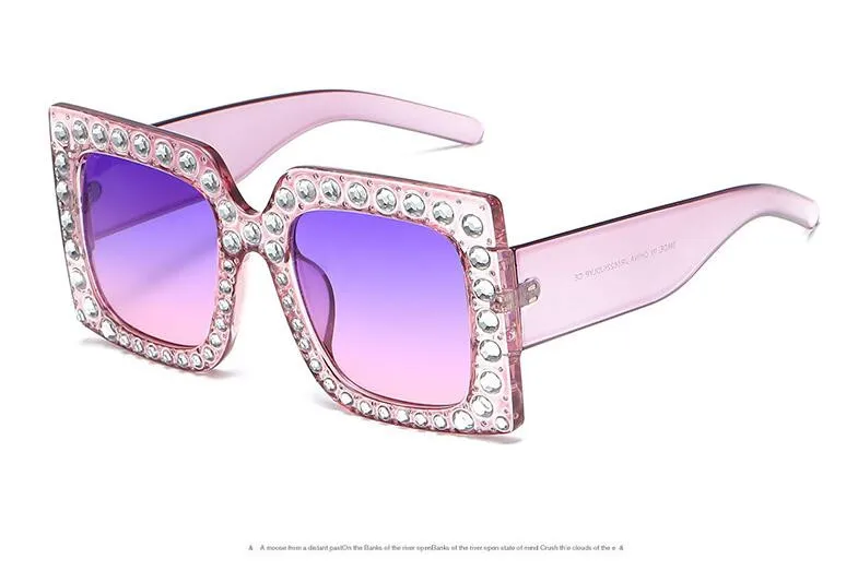 2018 New Diamond Square  Sunglasses (32)