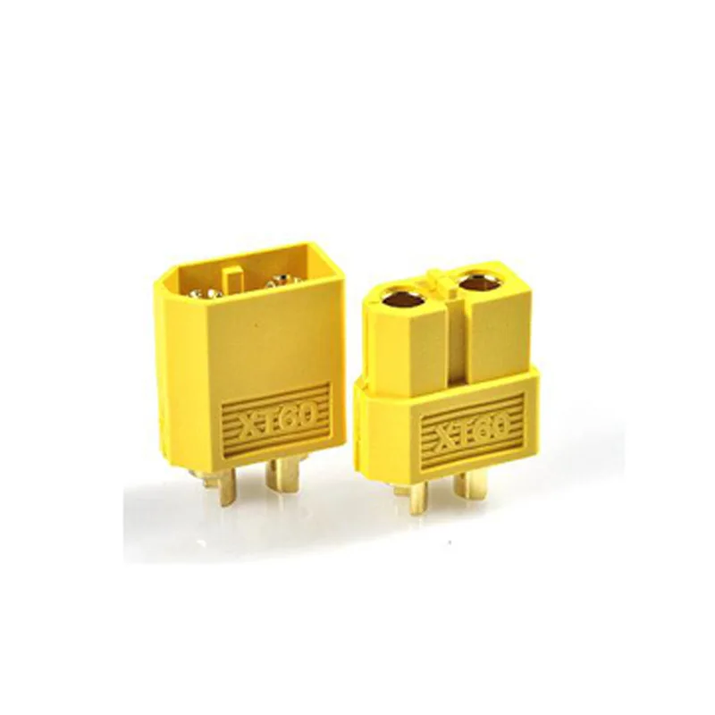 

2PCS XT60 model plug, XT60 model connector, XT60 male head UAV, model airplane parts