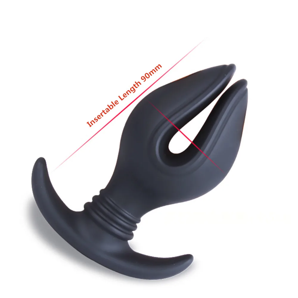 Anal Plug Soft Silicone Butt Plug SM Vagina Stimulator Expander Prostate Massager Adult Anal Sex Toys for Women Men Gay Couple (7)