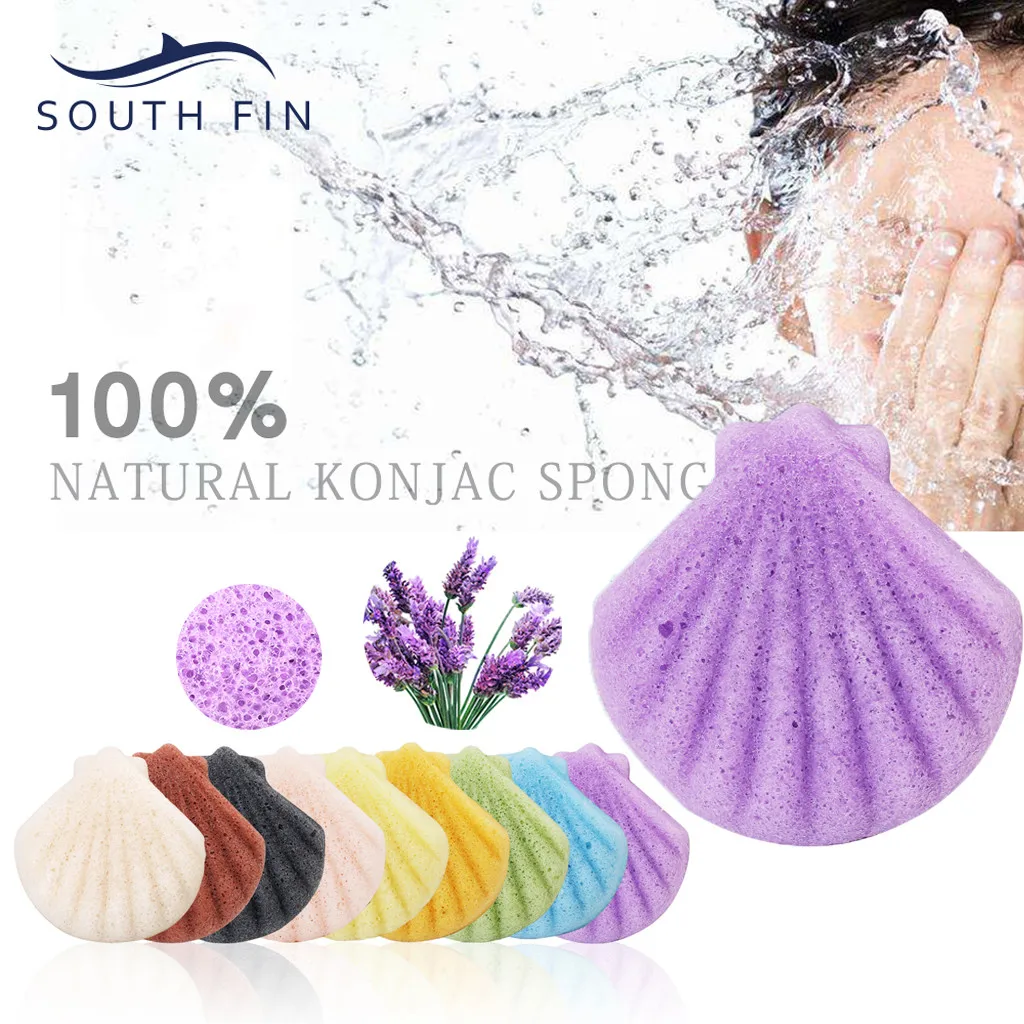 Натуральная микрофибра моющая губка Чистящая слоеная очищающая для лица прибор для ухода за лицом высококачественные подушечки спонж для нанесения макияжа