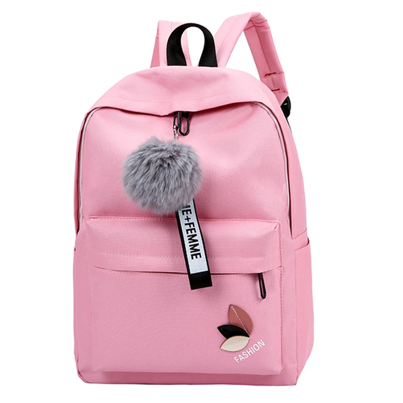 

backpack female Women Waterproof Nylon Backpacks Rucksack travel Backpack schoolbag For Girls student backpack feminina