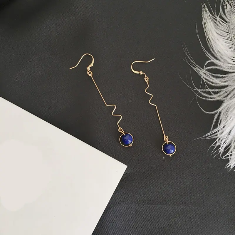 

Personalized Retro handmade stone small domestic wholesale jewelry earrings for women drop earrings jewelry earrings Bijoux