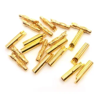 

20pcs/lot 3.5MM 4.0mm 4.5MM Banana Plug Male & Female Cross the Slot For RC Multi Rc Model Parts (10 pair)