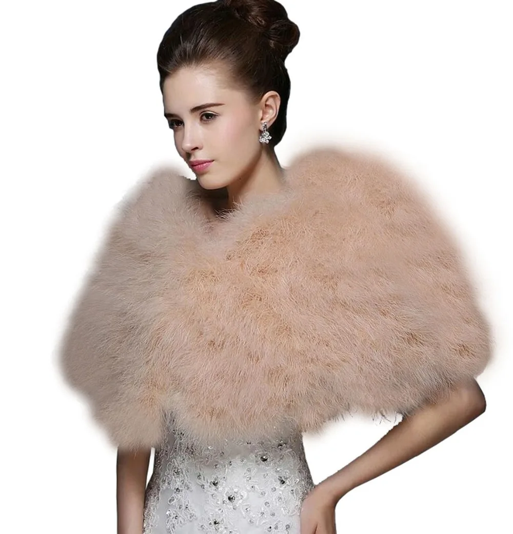 Ostrich-Feather-Bridal-Wraps-Shawl-Faux-Fur-Marriage-Shrug-Coat-Bride-Winter-Wedding-Party-Boleros-Jacket (5)