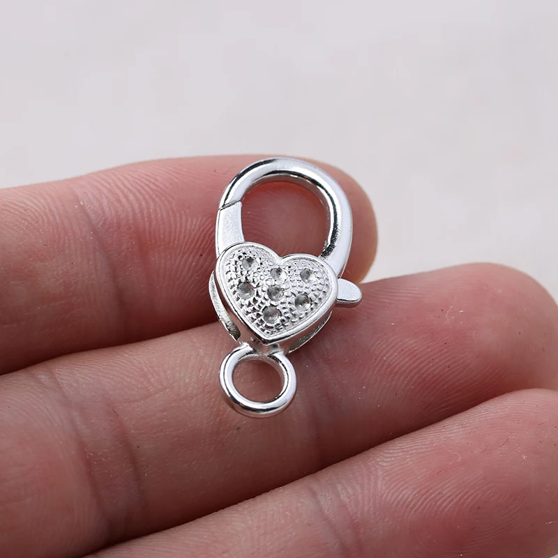 

onwear 10pcs vintage big metal lobster clasp hook for necklace bracelet diy jewelry making accessories 14x27mm