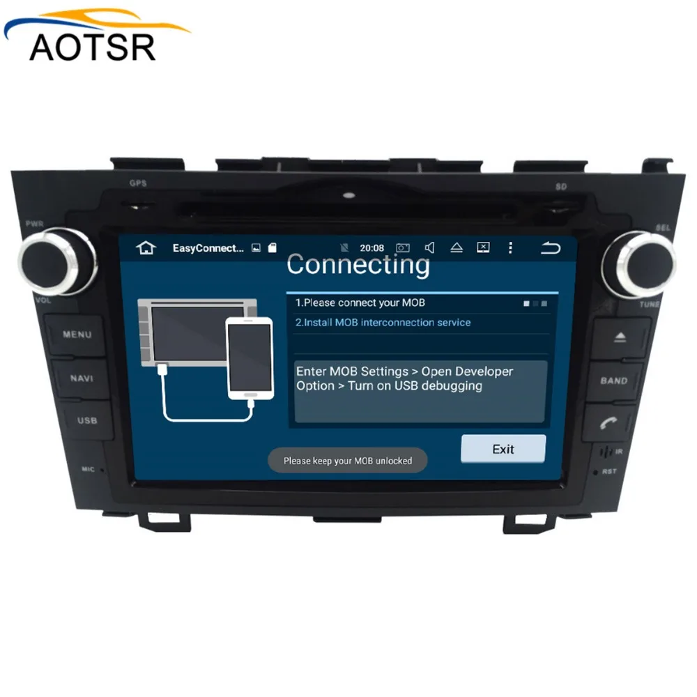 Sale IPS 2 din Android 8.1 Car dvd multimedia player head unit For Honda Civic 2006 - 2011 car gps navigation radio Stereo no dvd BT 5
