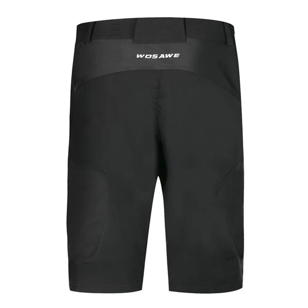 WOSAWE Elastic Side Pockets Cycling Shorts Water Repellent No Pad Mountain Bike Short Pants Breathable Downhill Sports Shorts WOSAWE Elastic Side Pockets Cycling Shorts Water Repellent No Pad Mountain Bike Short Pants Breathable Downhill Sports Shorts