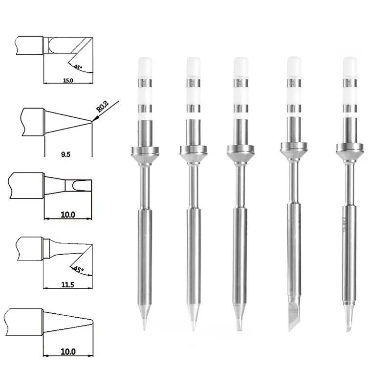 

TS Soldering Iron Tips For TS100 MINI Solder Station Lead Free Electric Soldering Iron Tip K/KU/D24/BC2/C4/B2/I