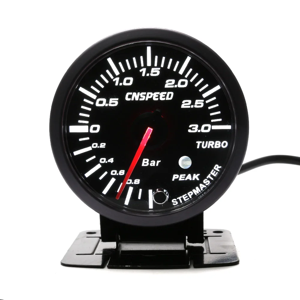 CNSPEED 60 мм 2," Автомобильный турбо Boost Gauge 3 бар 12 В+ турбо Boost контроллер комплект Регулируемый 1-30PSI с датчиком