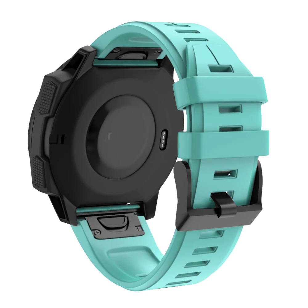 Fivstr Гладкий узор Easyfit ремешок для часов Garmin Fenix 5X5 Plus 3 3HR D2 S60 MK1 Смарт часы Quick Release ремешок на запястье