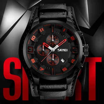 

Man Watch SKMEI Brand Luxury Men Sports Watches Fashion Business Male Wristwatch Waterproof Quartz Watch Relogio Masculino 9165