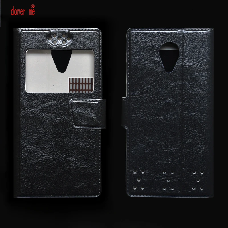 dower me New Flip PU Leather Case Cover For BQ BQ-5702 Spring Smartphone | Мобильные телефоны и аксессуары