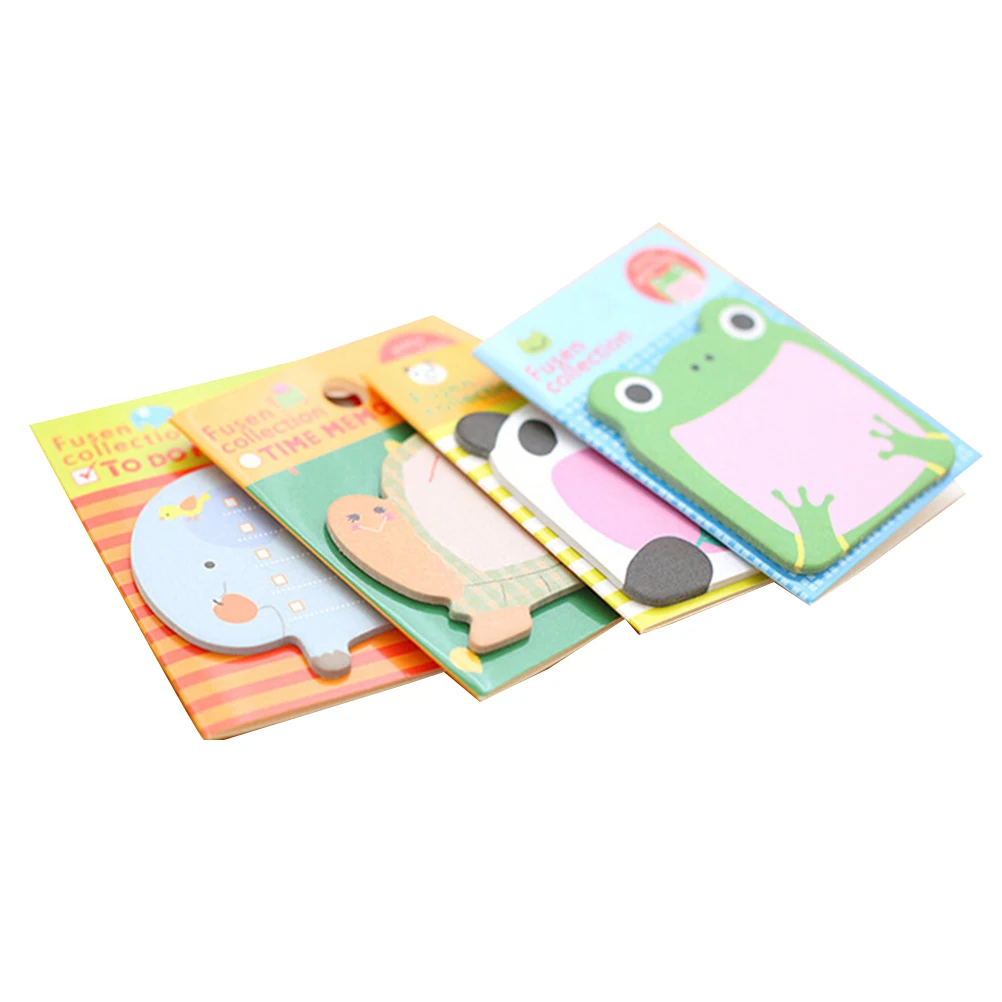 

1Pc Office Stationery Sticker Cute Forest Animal Sticker Paper Bookmark Marker Memo Pad Flags Sticky Note Drop Shipping