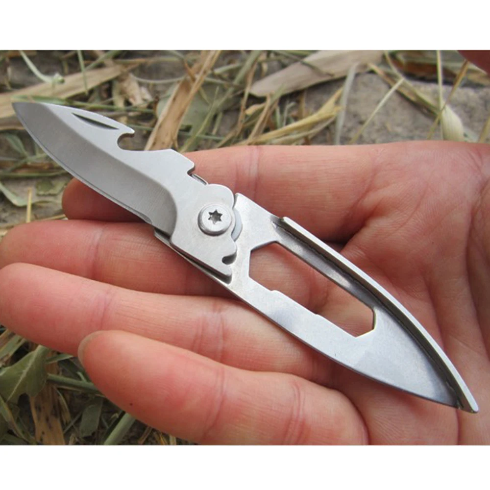 

Suti Multifunctional keyChain Multipurpose mini gadget fixer carabiner multi tool key pocket survive keychain ring