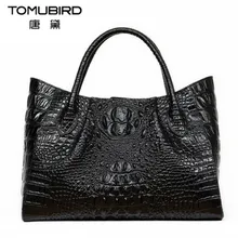 Сумки из натуральной кожи, женская сумка высокого качества, повседневная женская сумка из крокодиловой кожи, брендовая сумка на плечо, женская большая сумка