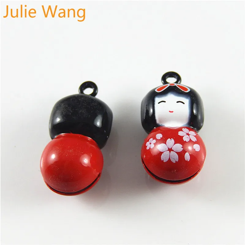 Миниатюрная эмалированная подвеска Julie Wang из металлического сплава 5 шт.|charms for