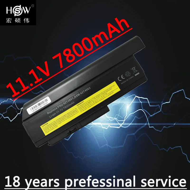 

9CELL 7800MAH Laptop Battery For Lenovo ThinkPad X220 X220i 0A36282 42T4875 ASM 42T4862 FRU 42T4863 42T4873 42Y4868 42T4861